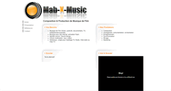 Desktop Screenshot of mab-x-music.com