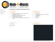 Tablet Screenshot of mab-x-music.com